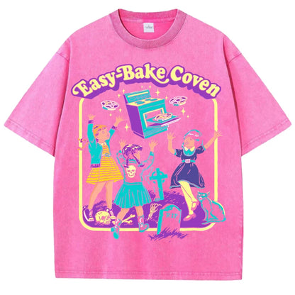 Fashion Must-Have Washed T-Shirt for Men Summer Casual Loose Streetwear