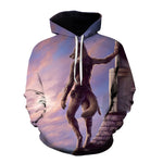 Streetwear Hoodies Männer Alter Horus Ägyptischer Gott Auge Ägyptens Pharao Anubis