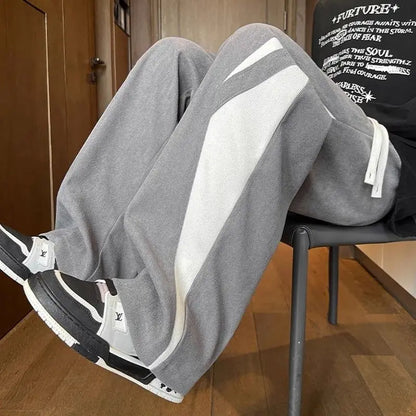 Corduroy Pants for Men with Loose and Straight Leg Casual Pants