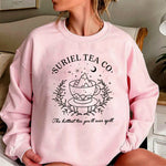 Vintage Suriel Tea Co Sweatshirt Acotar Velaris Sweatshirt