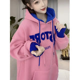 Hooded Sweatshirt Women Thick Fleece Autumn Winter