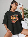 Take Me Back 90’s Print Womans T-Shirt Vintage T Shirts Streetwear