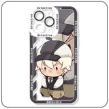 Detective Conan Clear Case For iPhone Soft Silicone  Back Cover