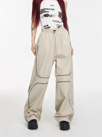 Khaki Track Pants for Women