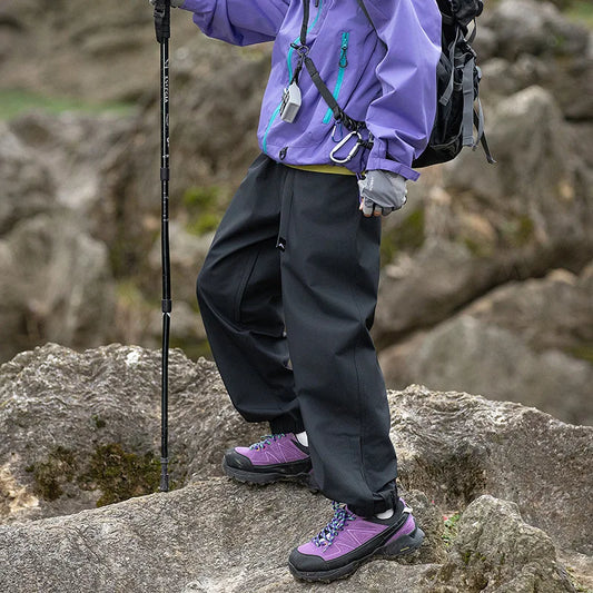 2025 Waterproof Windproof Outdoor Pants Men Hiking Straight Leg