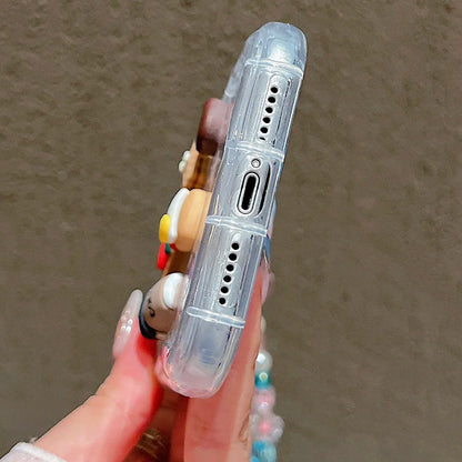 Korean Cute 3D Coffee Phone Case For iPhone