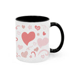 Printed Hot Mug 11oz Ceramic Mug Tea Milk Coffee Cup Valentine's Day