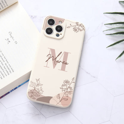 Flower Phone Case For iPhone Personalized Soft Cover