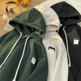 Autumn Hooded Sweatshirts For Men Y2K Streetwear