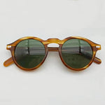 Vintage Round Acetate Sunglasses