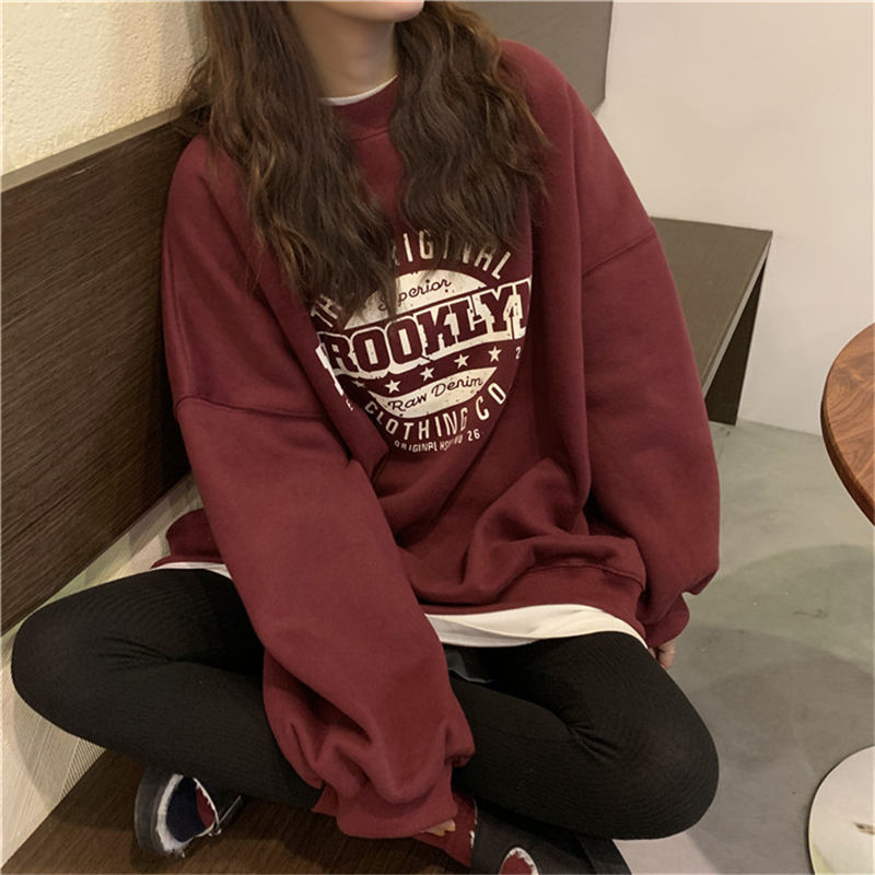 Harajuku Sweatshirts Damen Pullover Streetwear