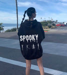 Dancing Skeleton Spooky Hoodie Women