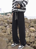 Korean Style Street Corduroy Wide Leg Casual Pants For Spring and Autumn