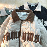 Y2K Korean Trend Loose Bread Clothes Cotton-padded Coats