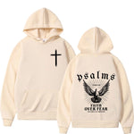 Christian Jesus Faith Over Fear Bible Verse Hoodies