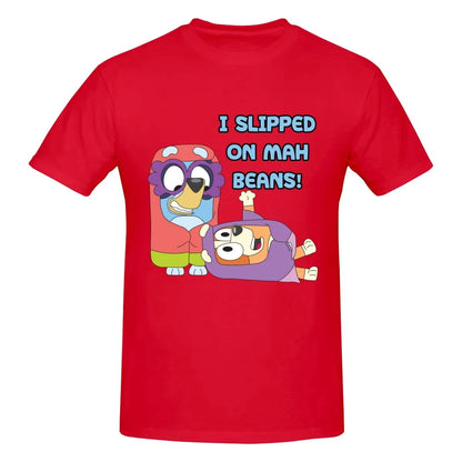 Funny I Slipped on My Beans T-shirt for Women