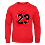 Muster 23 Herren Casual Sweatshirt Klassischer Stil mit Tasche und Fleece