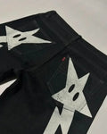 Streetwear Jeans Y2K Hip Hop Star Grafikdruck Baggy Pants