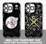 Japan Anime Luffys Gear 5 Handyhülle für iPhone One Pieces Transparente Hülle