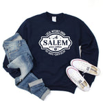 Salem Witches Union Local Sweatshirt Halloween Crewneck Style