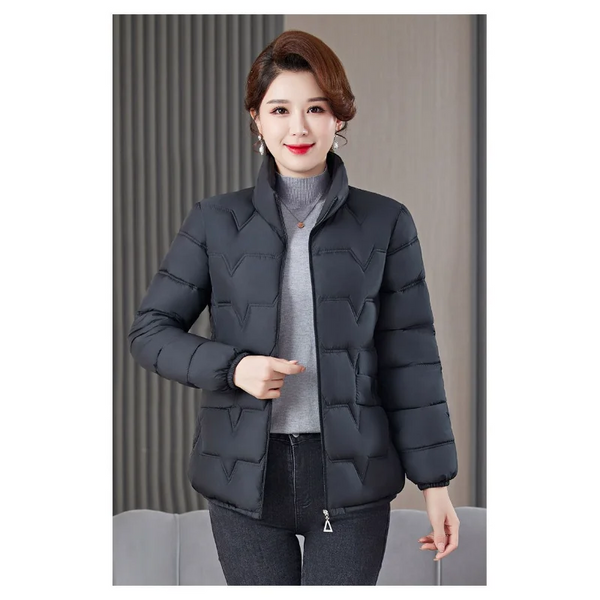 Collar with Zipper Pockets Fashionable Versatile Long-sleeved Jacket