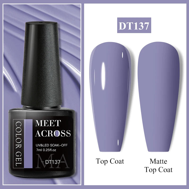 7ml Super Top Coat Gel Nail Base Gel Matte Top Coat Semi-Permanent