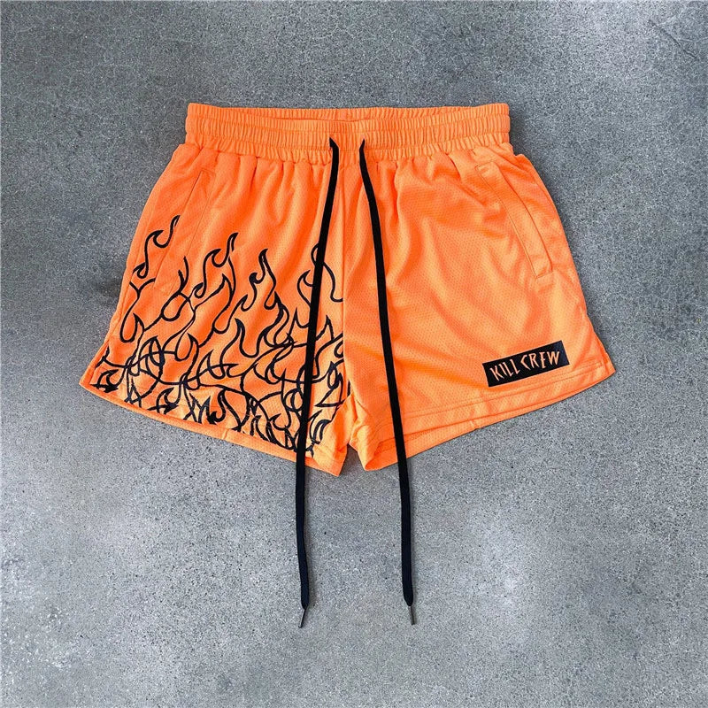 College Style Basketball Shorts That Breathe Easy