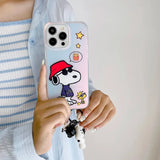 Cute cartoon Snoopy phone case for iPhone phone case funda