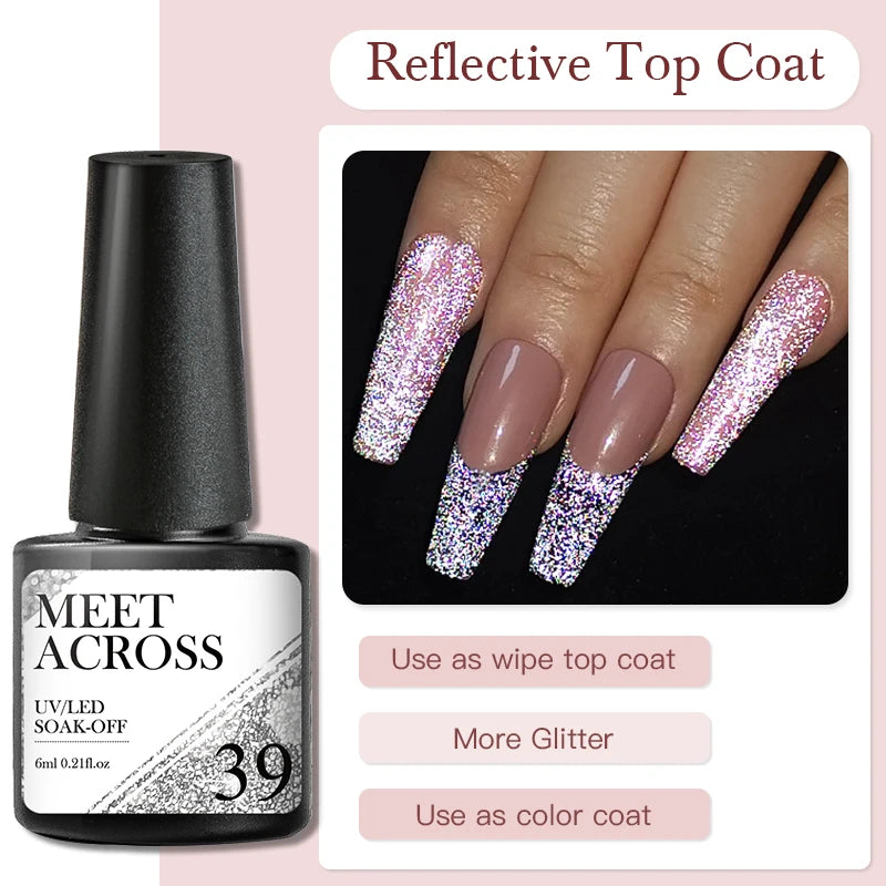 7ml Super Top Coat Gel Nail Base Gel Matte Top Coat Semi-Permanent