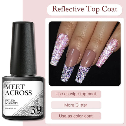 7ml Super Top Coat Gel Nail Base Gel Matte Top Coat Semi-Permanent