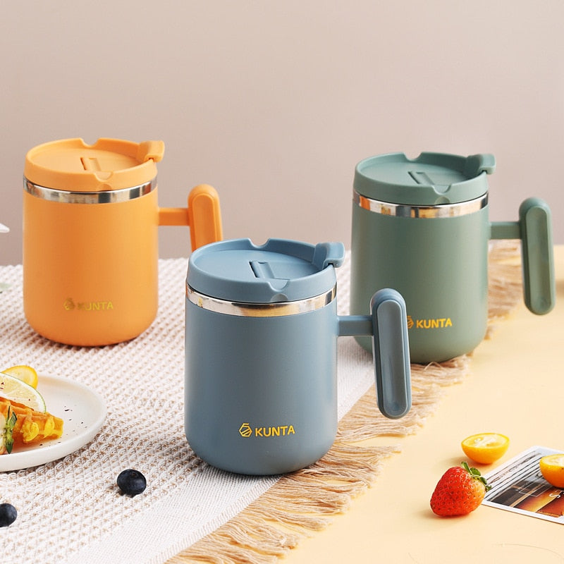 Coffee Mug Stainless Steel Thermos Cup Double Wall Insulated