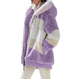 Women Hoodies Warm Plush Thick Fleece Coat Casual