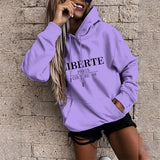 Damen Hoodies Harajuku Pullover Baumwolle