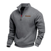 Men's Half Zip Fleece Sweatshirt - Stand Collar Pullover