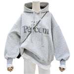 Korean Spring Hoodie Warm Two Piece Style for Women