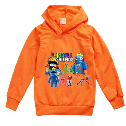 Children Alphabet Lore Hoodie Cartoon Tops for Kids & Teens, Spring Autumn Full Sleeve Hoodies