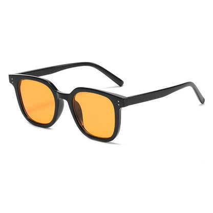 Gradient Blush Square Sunglasses UV400 Anti-Glare Eyewear