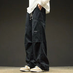 High Street Wide Leg Cargohose Streetwear für Herren