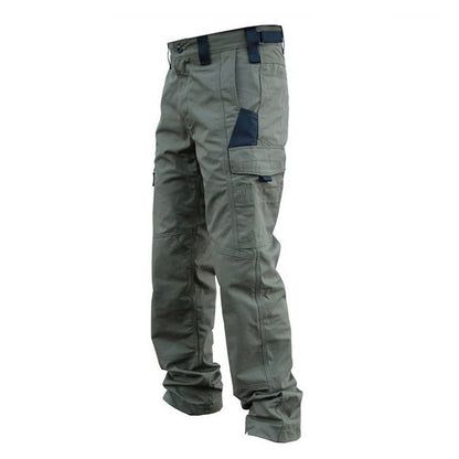 Men Cargo Pants Military Tactical Outdoor Hiking Waterproof Multi-Pocket