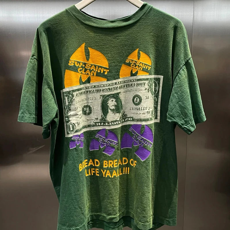 Pay Money To My Pain Saint T-Shirt Black Washed Cotton Graphic Tee