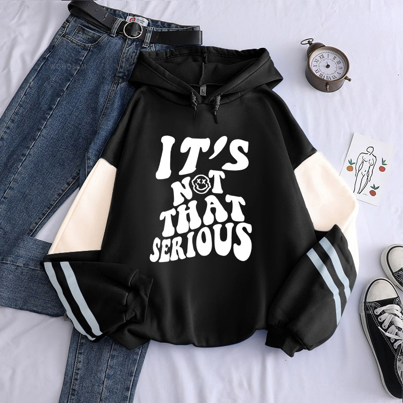 Women Streetwear Fleece Unisex Hooded Sweatshirts