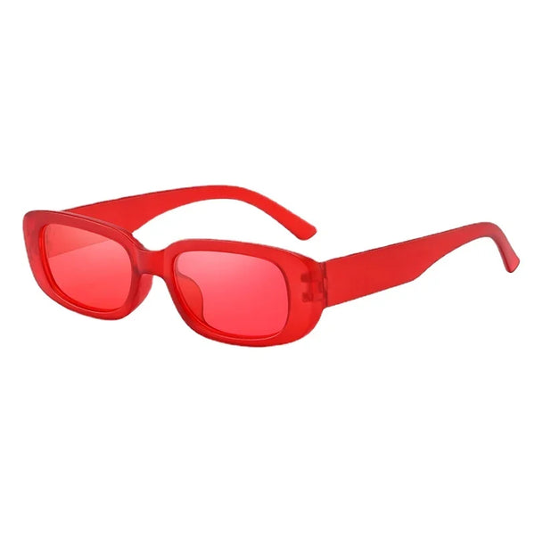 Vintage Oval Sunglasses Small Rectangle