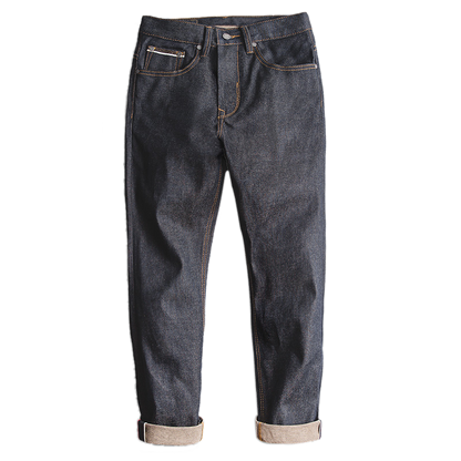 Jeans Herren Oversize Denim Jean Amekaji Baumwolle Denim Hose