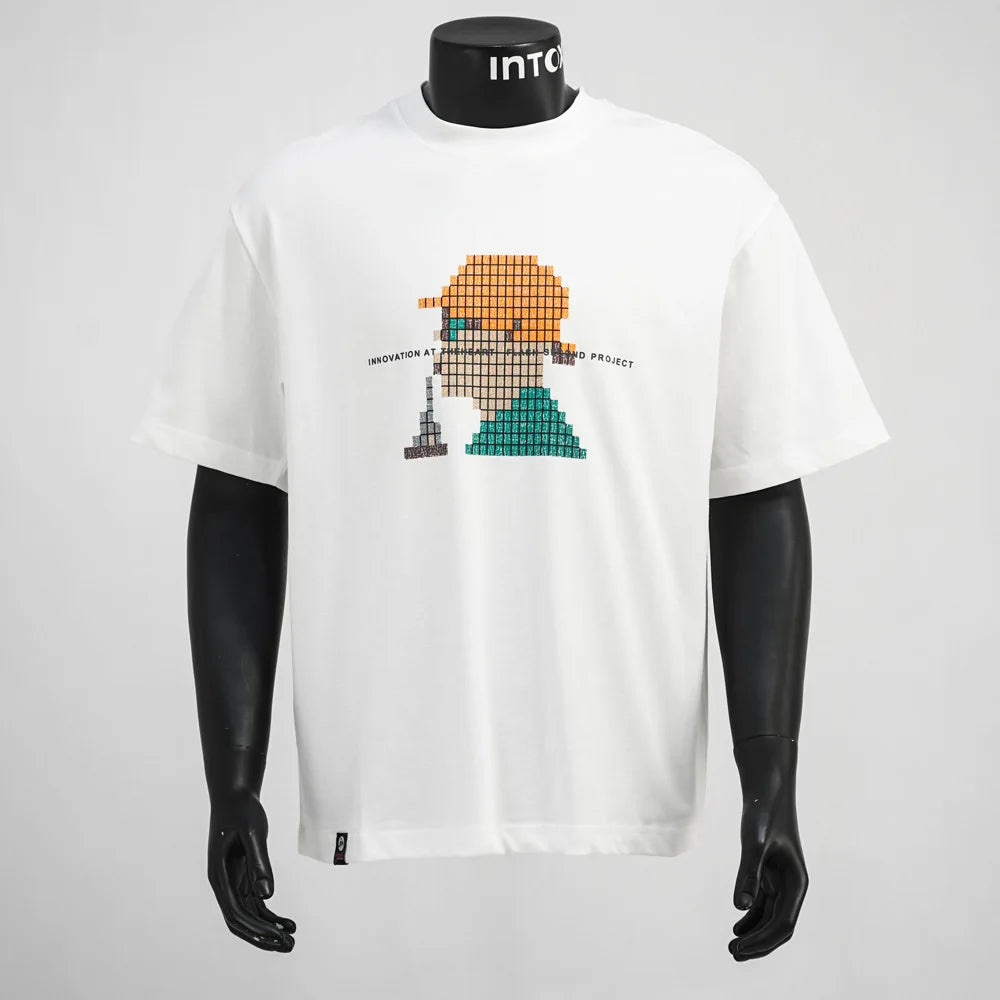 2025 New Trend Men’s Creative Printed Summer T-Shirt Loose Round Neck