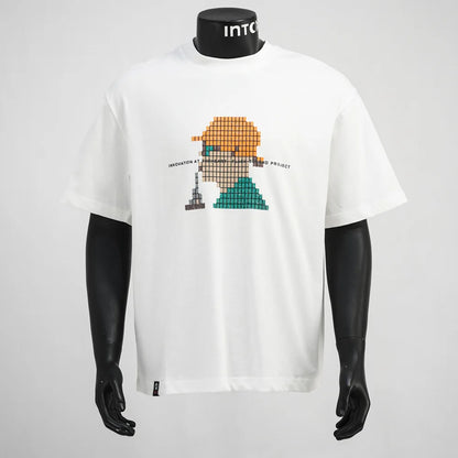 2025 New Trend Men’s Creative Printed Summer T-Shirt Loose Round Neck