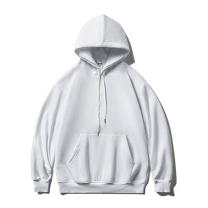 Woman Hoodies Oversized Solid Korean Pullovers