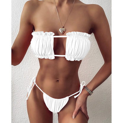 Sexy Bikini Swimsuit Female Swimwear Women  Bikini Set