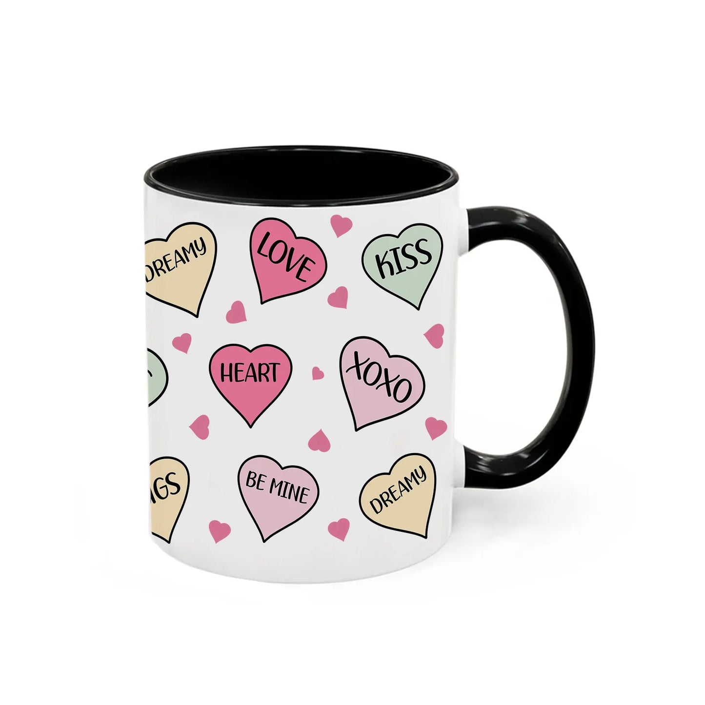 1pc Love Bubbles Mug 11oz Tea Milk Valentine's Day Anniversary Gifts