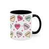 1pc Love Bubbles Mug 11oz Tea Milk Valentine's Day Anniversary Gifts