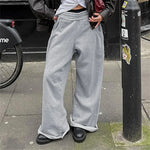 Cozy Oversize Grey Sweatpants Women Harajuku Joggers